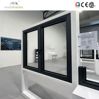 Fenêtre à battant de remplacement pour rénovation de maison ancienne, NFRC Energy Star, résistante aux ouragans, à rupture de pont thermique, en aluminium, verre Low-E