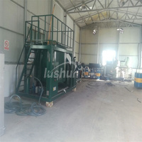 Machine de recyclage d'huile de voiture d'occasion purification de régénération d'huile moteur noire/machine de filtration d'huile noire