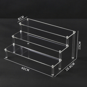TP1001 <b>Acrylic</b> <b>Display</b> Stand 40x33.6x25cm 5 Tier Freestanding For Figurines Jewelry Perfumes - Product Image 3