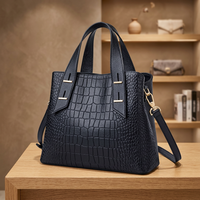 Tas Selempang Wanita Kulit Asli Anti Air dengan Ritsleting, Tali Selempang, Ringan, Tahan Lama, Kapasitas Besar, Model Terbaru BS
