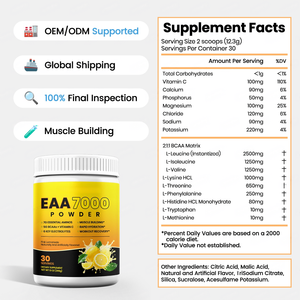 Vigo Muscle Immune Energy <span class=keywords><strong>Supplement</strong></span>, EAA poeder voor pre- en post-workout, essentiële aminozuren voor energie. - Product Image 4