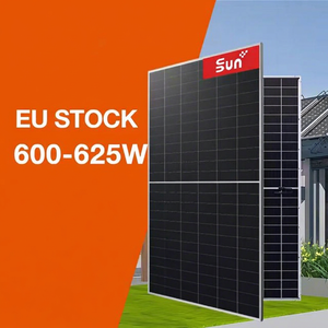 Panel Solar Monocristalino Bifacial Tipo N Sunplus de 625W, 610W, Doble Cristal, 2382x1134mm, Stock en la UE - Product Image 1