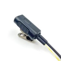 Talkie Walkie R7 APX N50 N70 Casque 2 voies RadioTransparent Tube Écouteur avec PTT pour les gardes du corps de sécurité Communication claire