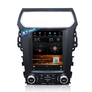 9.7 inch Android đài phát thanh xe Màn hình cảm ứng với GPS không dây Carplay Android tự động đa phương tiện đơn vị đứng đầu cho Ford Explorer 2011-2019 - Product Image 1