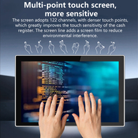 Nouvel écran tactile capacitif TFT LCD OEM 19 pouces 4G+128G, PC industriel à cadre ouvert, moniteur embarqué 1280x1024 60Hz