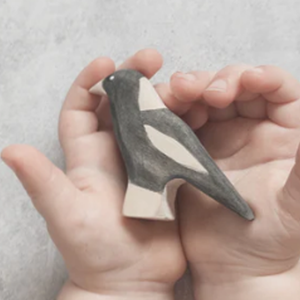 Jouet en bois sculpté en forme d'oiseau <span class=keywords><strong>pie</strong></span>, décoration créative en bois en forme de <span class=keywords><strong>pie</strong></span> - Product Image 5