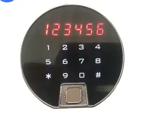 Electronic Safe Lock Keypad Electronic Lock For Safes With Digital Keypad And Fingerprint Display For Gym Cabinet Drawer