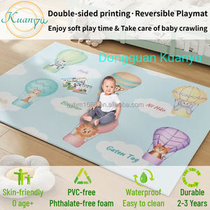 Tappetino da Gioco per Neonati Unisex Morbido Non Tossico Pieghevole in TPU Impermeabile 210x140cm per Attività e Giochi di Bebè e Neonati - Product Image 2