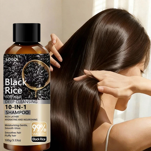 <span class=keywords><strong>Shampoing</strong></span> Antichute Personnalisé en Gros 100g au Riz Noir Bio et Kératine, Nettoyage Profond du <span class=keywords><strong>Cuir</strong></span> <span class=keywords><strong>Chevelu</strong></span>, Hydratant, Doux et Lissant, Logo Personnalisé OEM - Product Image 6