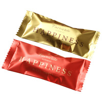Bolsas de Embalaje para Dulces de PP OEM, Grado Alimenticio, Resistentes a la Humedad, Selladas con Calor, Borde en Zigzag, Personalizables para Barras de Chocolate, Galletas y Bocadillos