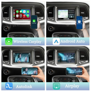 Viknav Linux For Dodge Challenger 2015-2022 Decoder Box Mirror <b>Wireless</b> CarPlay Android Auto Stereo Upgrade Oem screen - Product Image 5
