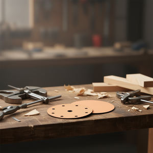 Disco de Lijado con Velcro Ttake de 150 mm, Abrasivo de Corindón sin Orificios para Pulir Madera y Metal - Product Image 3