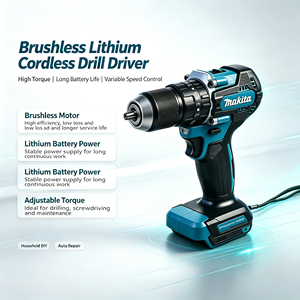 Makita DHP487 Perceuse à percussion sans fil 3-en-1 – Outils électriques professionnels et perceuses à percussion DIY pour usage domestique - Product Image 3