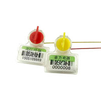 Sceau de sécurité à verrouillage par torsion serré pour les joints de compteur d'électricité prépayés de cylindre de GPL