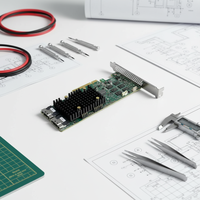 Tarjeta Adaptadora de Interfaz de Red y Almacenamiento PCIe 4.0 12Gb/s 9560-16i para Servidores, Precio de Descuento de Fábrica