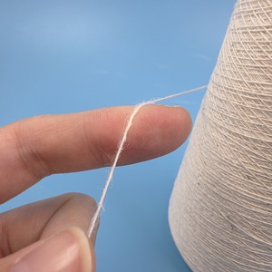 Filato per Tessuti Domestici in Misto <span class=keywords><strong>Canapa</strong></span> e Cotone, Filato Antibatterico e Anti-Acaro per Biancheria da Letto - Product Image 3