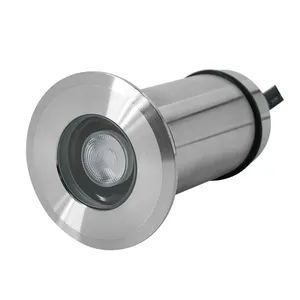 Piscina decorativa ad alta luminosità DMX RGB impermeabile 1w 3 watt mini giardino subacqueo luci per piscina a led