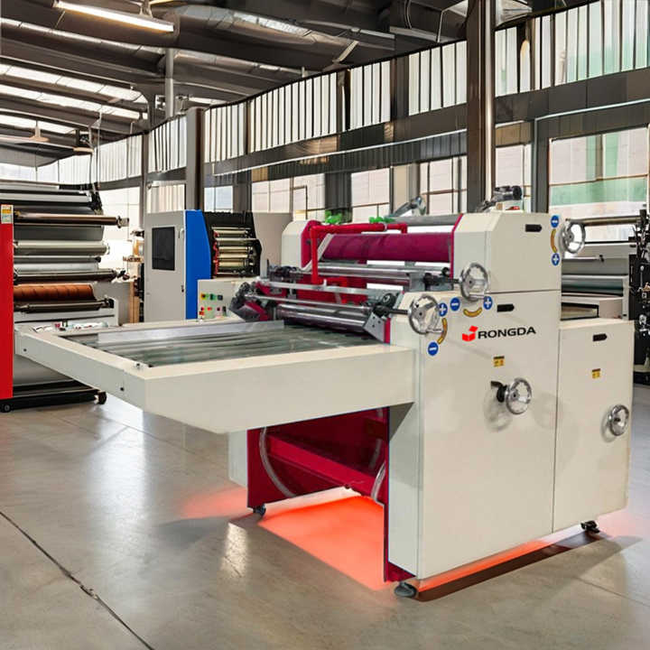 High Efficient Semi Automatic BOPP Plastic Film Laminating Machine ...