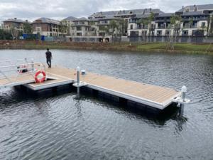 Pasarela de Aluminio para Marina, Muelle Modular, Pontón Flotante de HDPE - Product Image 1