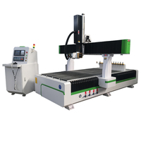 Routeur CNC ATC en bois, machine 3 axes, 2040 2x4m, contrôle DSP Syntec, moteur servo, NC Studio Mach3 RichAuto