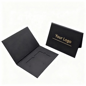 Boîte cadeau pour carte VIP de 3,4 x 2,2 pouces, petite boîte d'emballage pour bon cadeau, boîte de rangement pour cartes à collectionner - Product Image 2