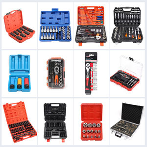 Set di 75 Pezzi di Punte per Avvitatore Lunghe <span class=keywords><strong>e</strong></span> Corte Esagonali Torx in Acciaio CRV Combinazione di Punte 3/8\" 1/2\" - Product Image 6