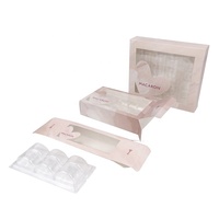 Individuell Bedruckte 6, 12, 24 Stück Macaron-Keks Papierverpackung Geschenkbox mit Sichtfenster für Bäckerei, Kekse, Schokolade, Kuchen