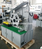 UGS42 4 2 HY Imprimante flexographique automatique d'étiquettes en tissu de taffetas de plusieurs couleurs, machine d'impression flexographique en polyester satiné
