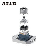 Localisateur de point zéro durci ZPP TS52 210, fixation de pièce à changement rapide manuel pour fraisage CNC et étau de machine-outil