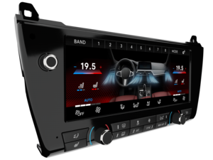 Panel de Control de Clima XTRONS de 10.25 Pulgadas con Pantalla Táctil, Perillas Giratorias, Control por Voz y Ajuste de Asientos Delanteros para BMW Serie 5 F10/F18 - Product Image 4