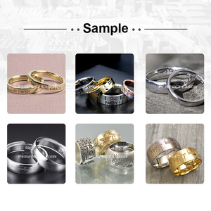Macchina per Marcatura Laser di Gioielli e Anelli, Incisore Rotativo a Fibra Laser CNC per Oro e Argento, Alta Precisione per Incisioni Interne ed Esterne - Product Image 3