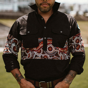 Nút xây dựng nút xuống đồng phục màu hồng cơ khí màu hồng Cowgirl lớn & cao cơ khí phương Tây trình diễn Áo sơ mi phương Tây - Product Image 6