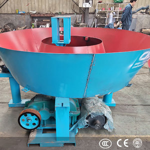 Molino de Oro de Pan Húmedo de Dos Rodillos para Amalgama, Máquina de Molienda de Minerales en Venta - Product Image 1