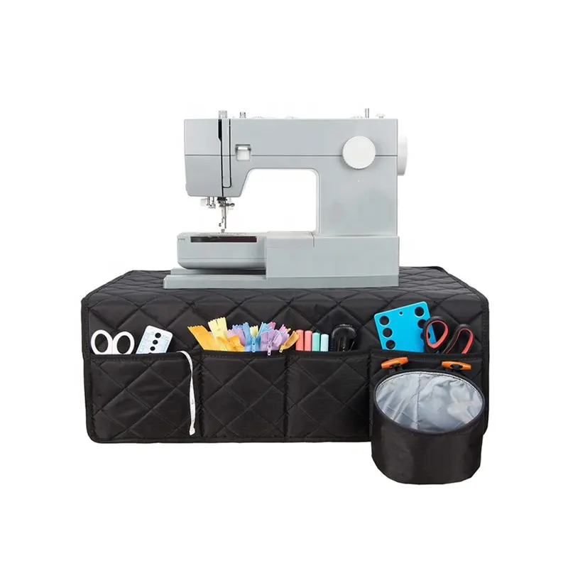 Durable Quilted Fabric Sewing Machine Cover