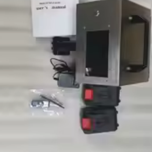 Laser LCD Touch Screen Control Portable Handheld Lithium <b>Battery</b> Metal Hand Dot Peen Marking Machine Making Machine Metal Making - Product Image 4