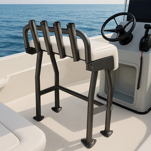 Siège inclinable universel noir de 29 pouces pour <span class=keywords><strong>bateau</strong></span>, avec coussin long taille S en aluminium - Product Image 5