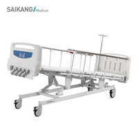 SAIKANG B4W Rail latéral mobile en alliage d'aluminium Lits d'hôpital manuels pliables à 5 fonctions à Affordab