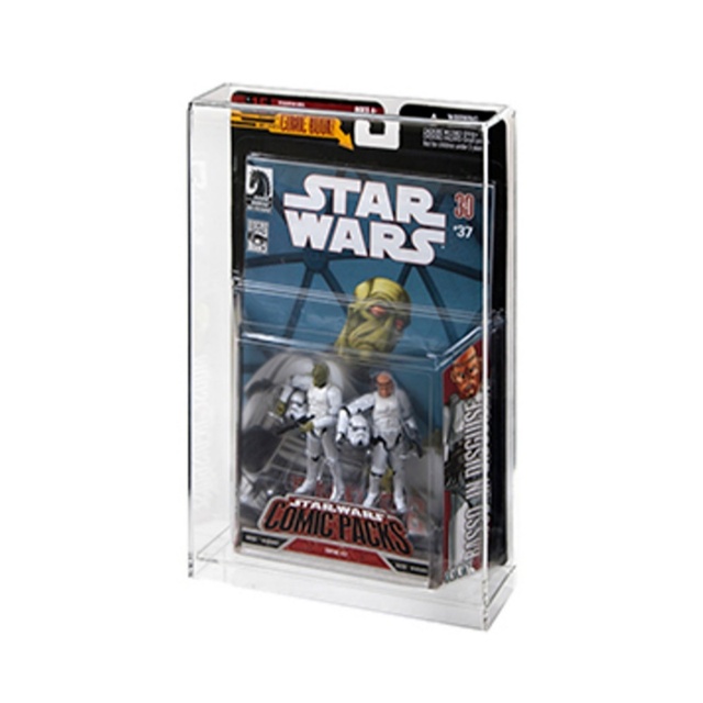 Customized Star Wars Comic Pack Acrylic Display Case