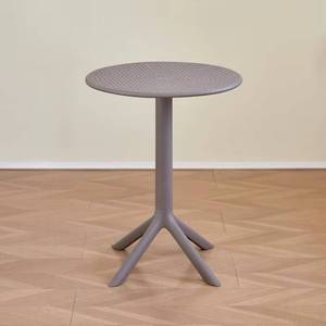 Table de salle à manger en polypropylène pour café et restaurant, usage intérieur/extérieur, mobilier de jardin et domestique, vente en gros usine - Product Image 1