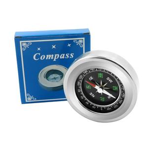 เข็มทิศสแตนเลสแบบจีน 60 มม. สำหรับเดินป่ากลางแจ้ง พกพาสะดวก - Product Image 3