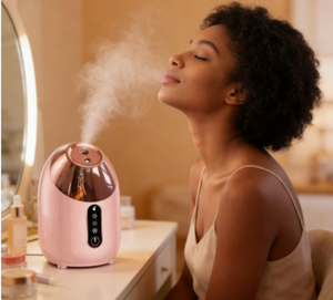 Vaporisateur facial ionique portable, brumisateur chaud et froid, instrument de beauté hydratant pour la maison - Product Image 4