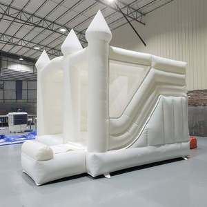 Château gonflable blanc de 18 pieds avec piscine pour <span class=keywords><strong>location</strong></span> événementielle - Product Image 6