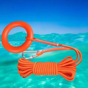 เชือกชูชีพเหล็กกล้าลอยน้ำ ขนาดเส้นผ่านศูนย์กลาง 8 มม. ความยาว 30 ม. ทำจากโพลีโพรพิลีน สำหรับใช้ในทะเล ยี่ห้อ <span class=keywords><strong>SUNLIFE</strong></span> - Product Image 1