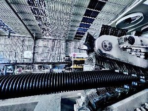 Pipa dinding bergelombang Hdpe 600mm, fleksibel pipa saluran kabel bawah tanah, pipa pasokan minyak dan Gas tahan korosi - Product Image 6