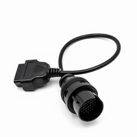 Best Quality 38 Pin to 16 Pin OBD1 to OBD2 Connect Cable Connector Adapter for MB Mercedes Car 38pin Obd Cable