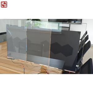 電気ティント調光PDLCフィルムスマートホーム自己接着窓ガラスPDLC透明室内ドアPDLCスマートフィルム用ガラス - Product Image 1