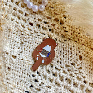 Spille in metallo smaltato personalizzate per Notebook regalo personalizzato perni in metallo smalto stampa Logo distintivi di sicurezza - Product Image 4