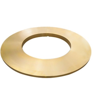 Arandelas de bronce ZCuSn10Zn2 para rodamientos de empuje, trituradoras hidráulicas, fundición de bronce, arandelas planas de bronce - Product Image 1