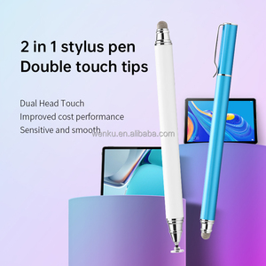 Stylet élégant avec logo en métal, stylet en fibre d'aluminium pour tablette de <span class=keywords><strong>téléphone</strong></span>, stylo <span class=keywords><strong>tactile</strong></span> doux à corps en métal - Product Image 2