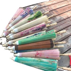 Wholesale Eco-friendly Decorative Handmade Bamboo <b>Parasol</b> <b>Waterproof</b> Paper Folk Art Flower Design Painted CE Certified for - Product Image 3